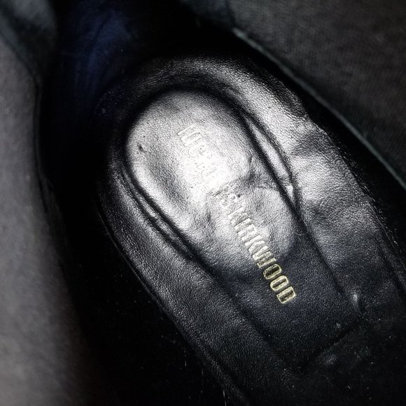 Nicholas Kirkwood black pointed booties sneakers loafers size 11 - Picture 12 of 15